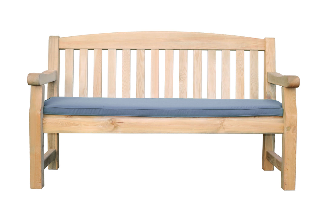 Seat Pad for Emily 3 Seater Bench Dark Grey