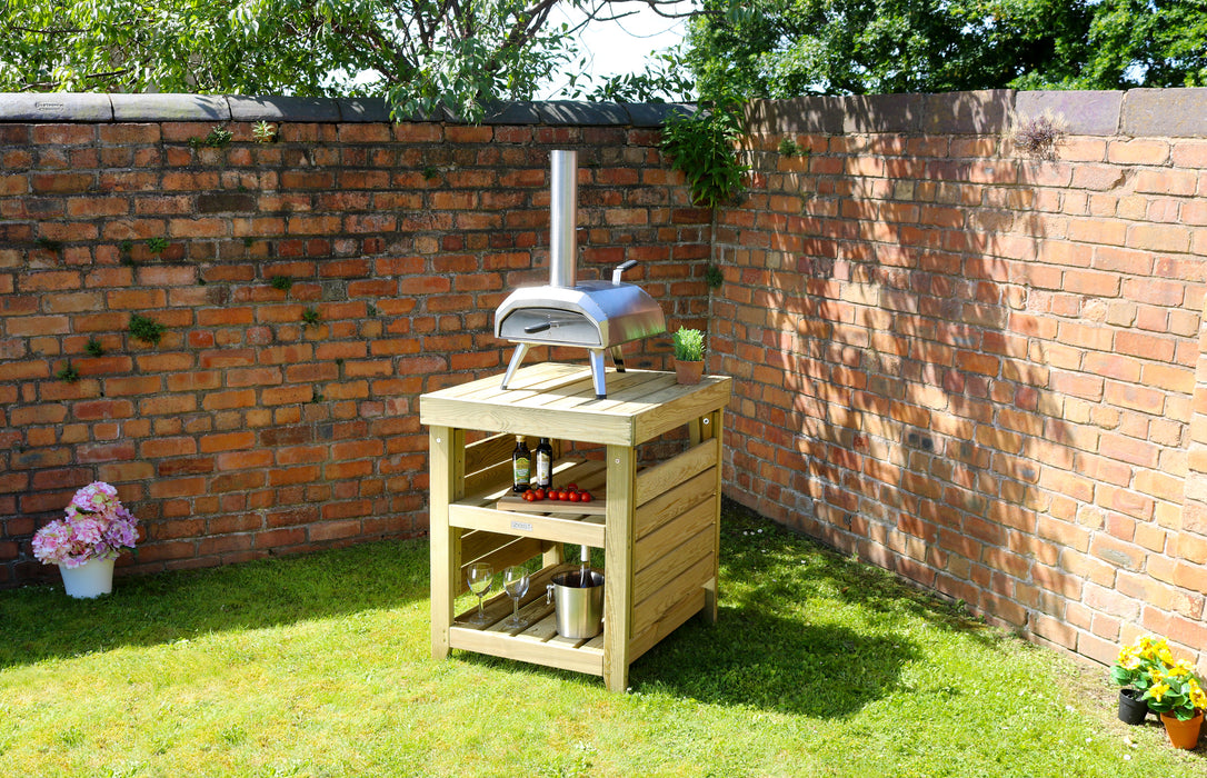 Garden Pizza Oven Table