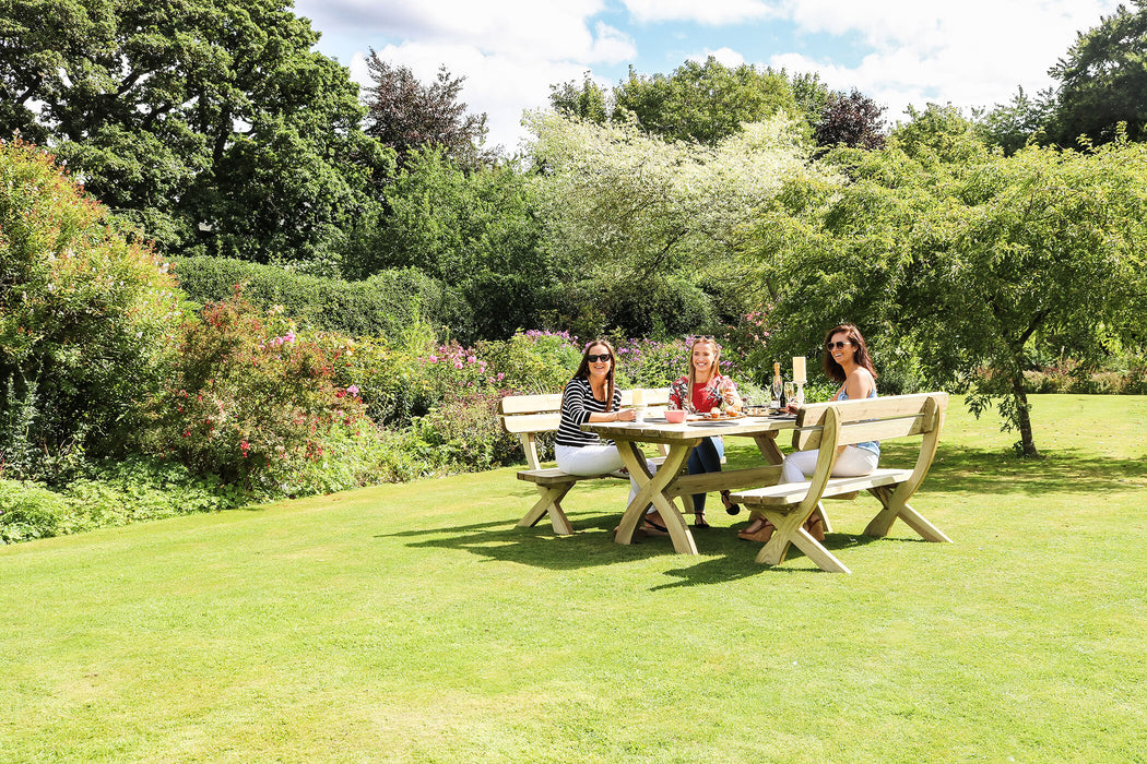Harriet Table & 2 Bench Set