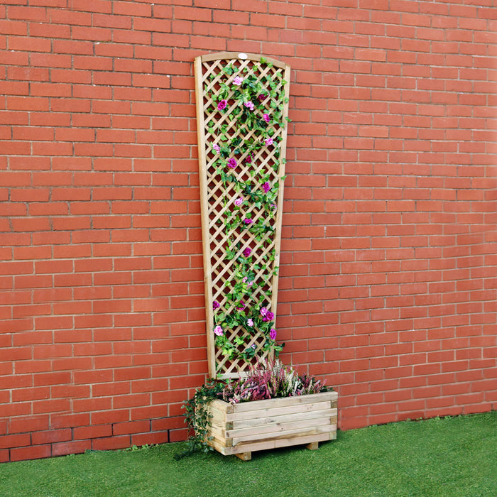 Hillside Diamond Fan Trellis