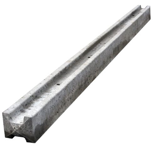 Concrete Fencing Slotted Post