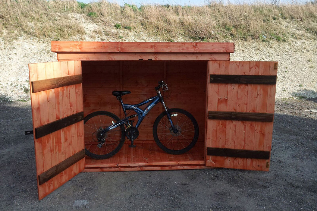 Wooden Bike Shed