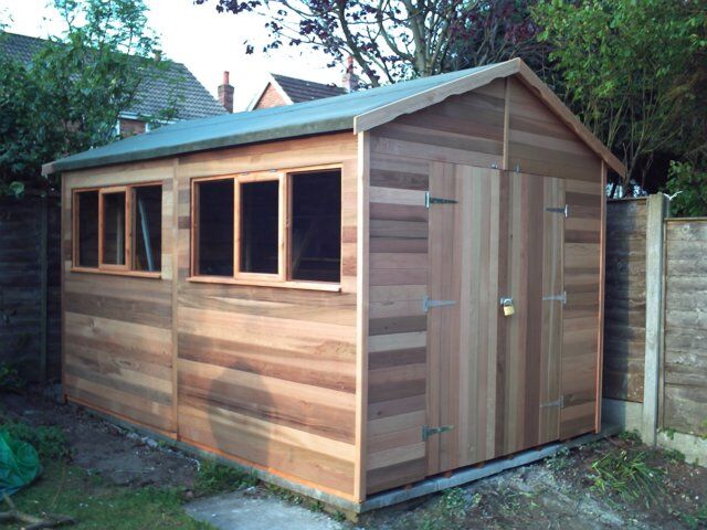 Cedar Apex Shed