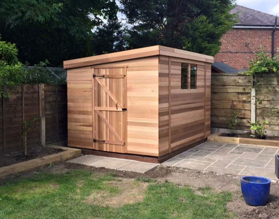 Cedar Pent Shed