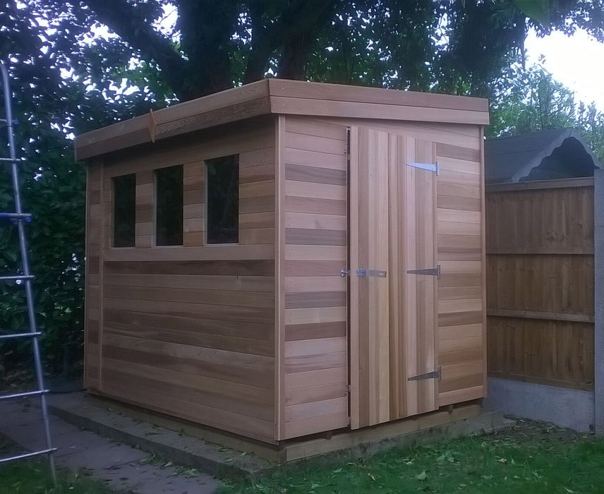 Cedar Pent Shed