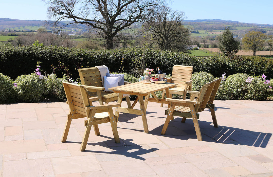 Charlotte 6 Seater Dining Set