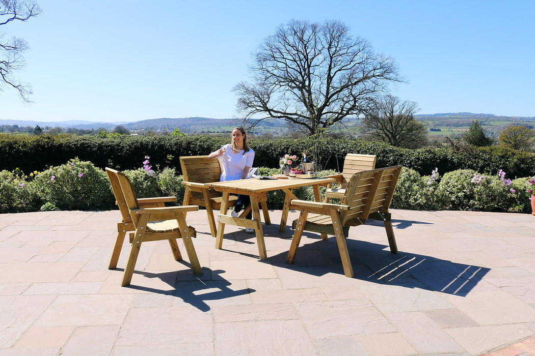 Charlotte 6 Seater Dining Set