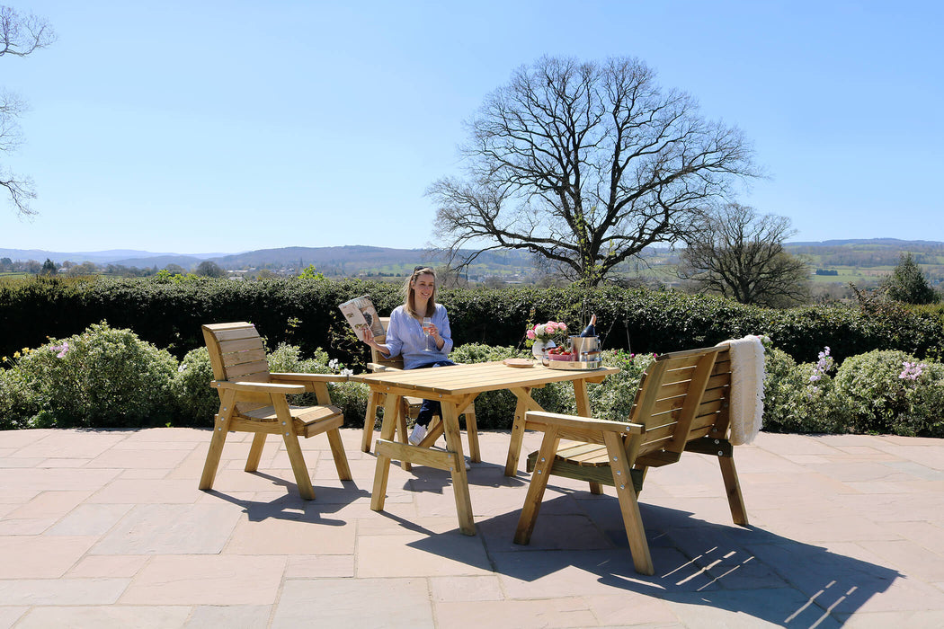 Charlotte 4 Seater Dining Set