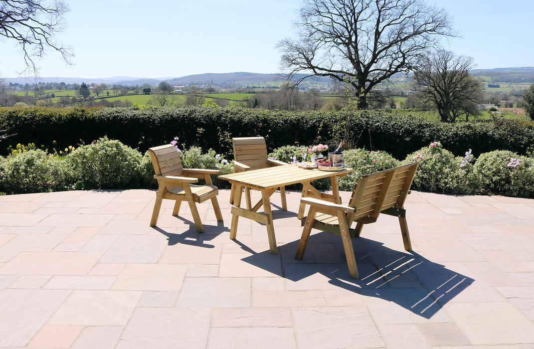 Charlotte 4 Seater Dining Set