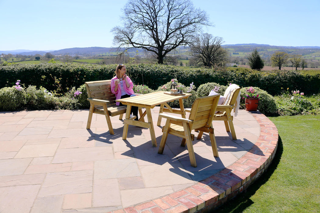 Charlotte 4 Seater Dining Set
