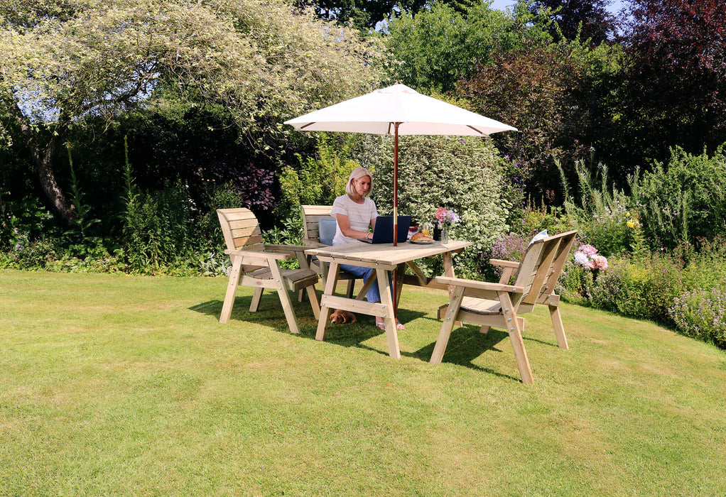 Charlotte 4 Seater Dining Set