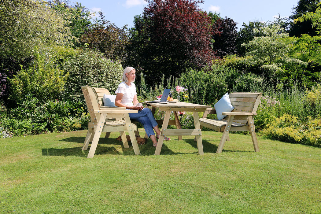 Charlotte 4 Seater Dining Set