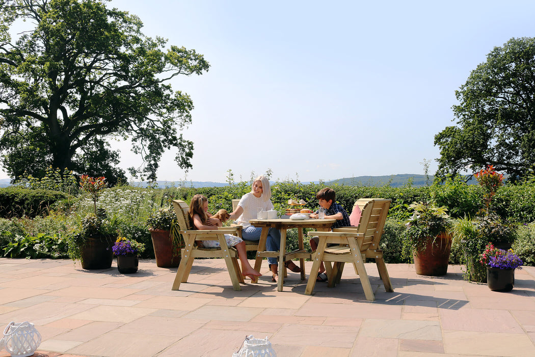 Charlotte Round Dining Set