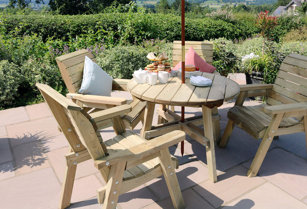 Charlotte Round Dining Set