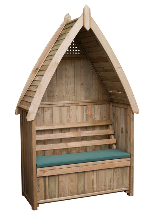 Seat Pad for Standard Arbour in Green