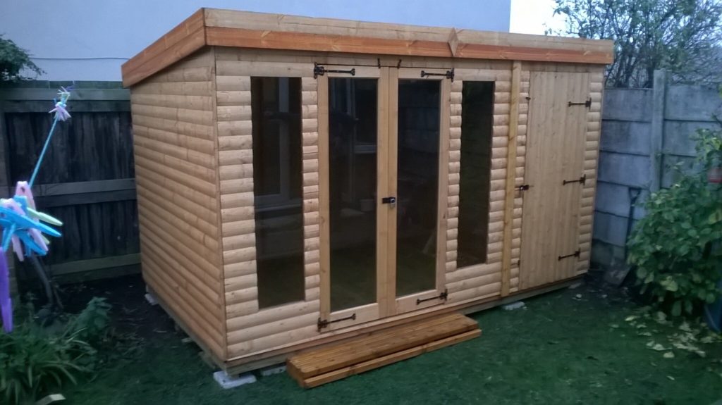 Combination Pent Summerhouse