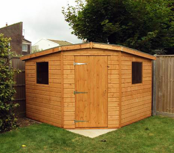 Corner Pent Shed