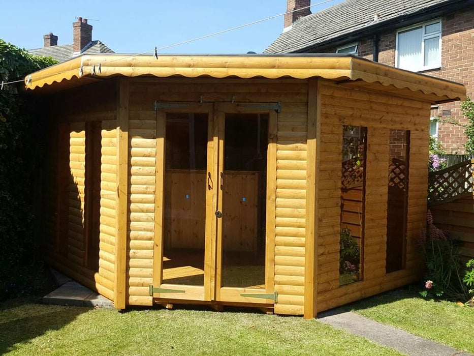 Deluxe Corner Summerhouse