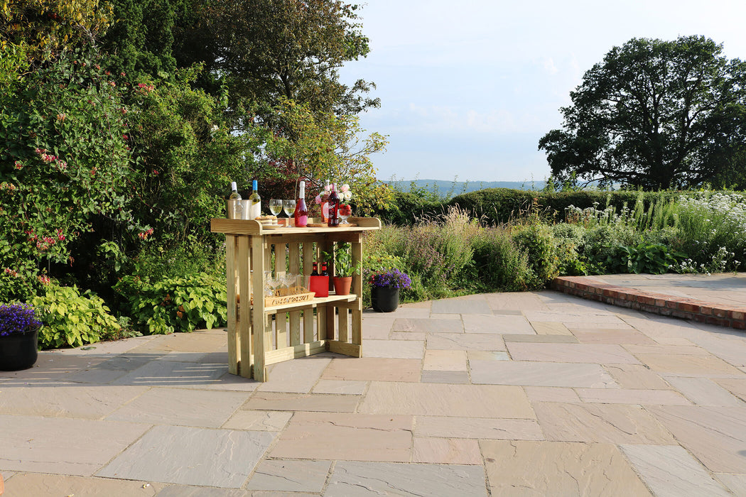 Folding Garden Bar