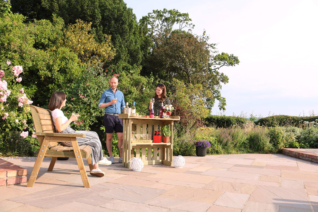 Folding Garden Bar