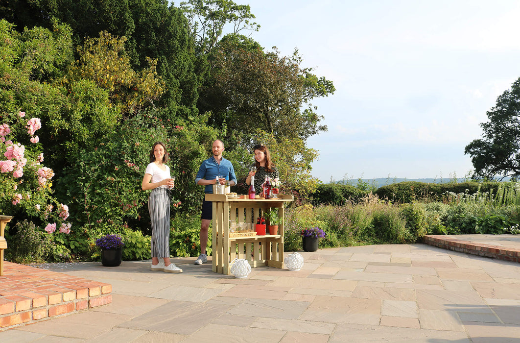 Folding Garden Bar