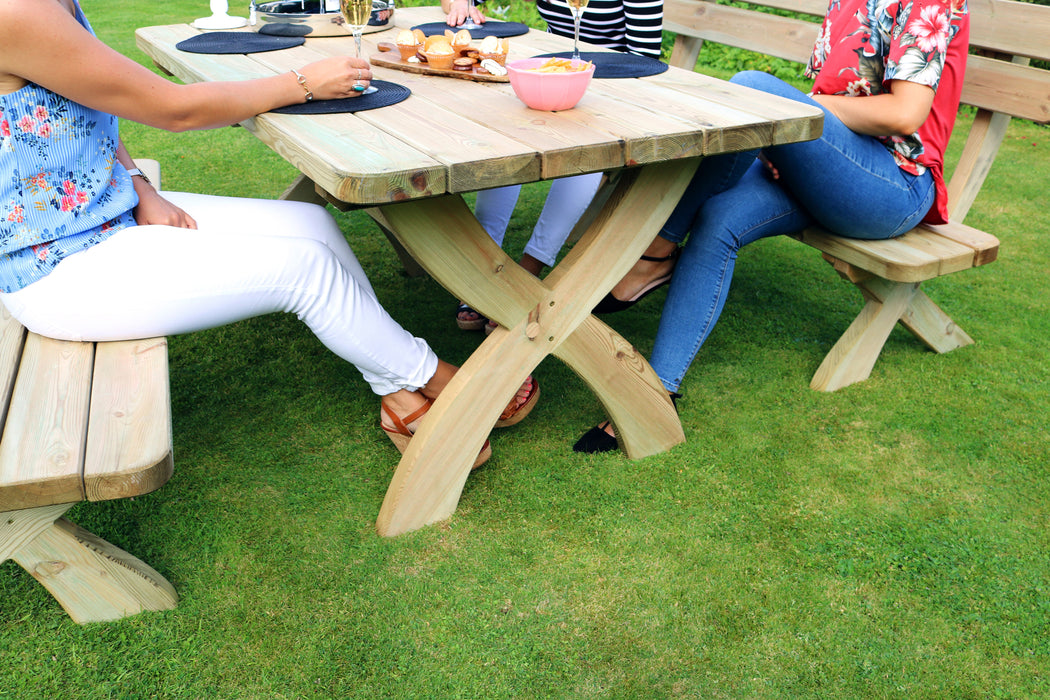 Harriet Table & 2 Bench Set