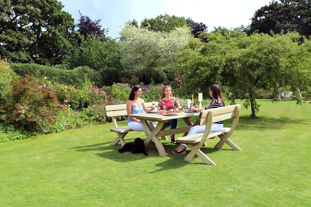 Harriet Table & 2 Bench Set