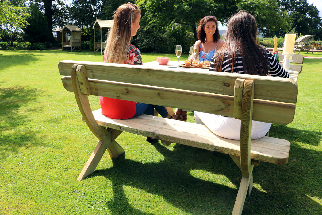 Harriet Table & 2 Bench Set