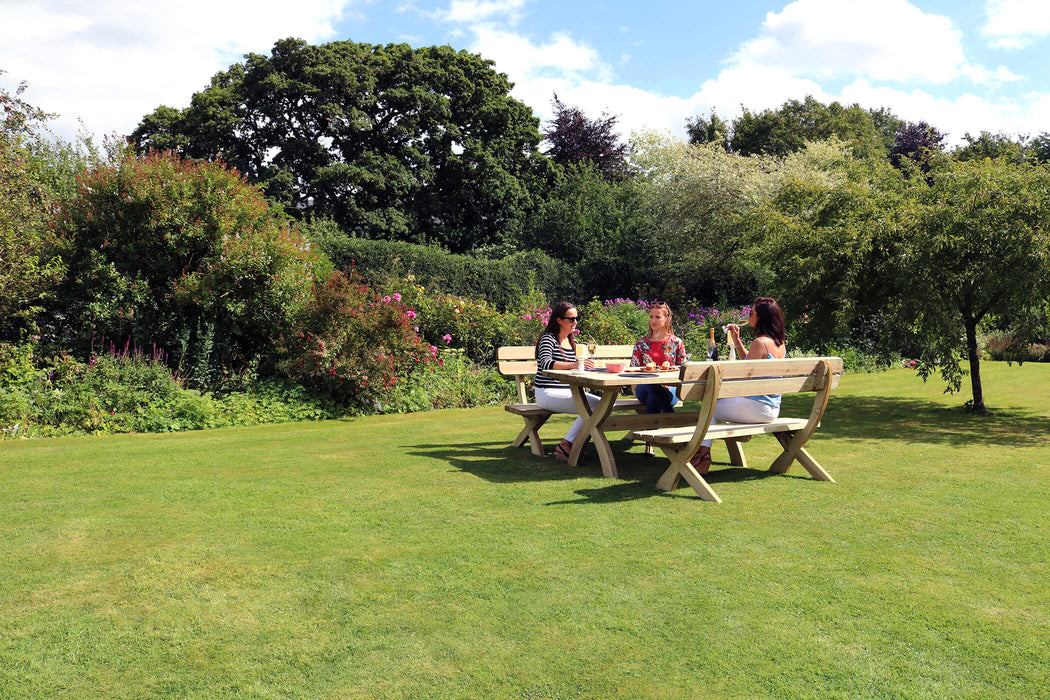 Harriet Table & 2 Bench Set