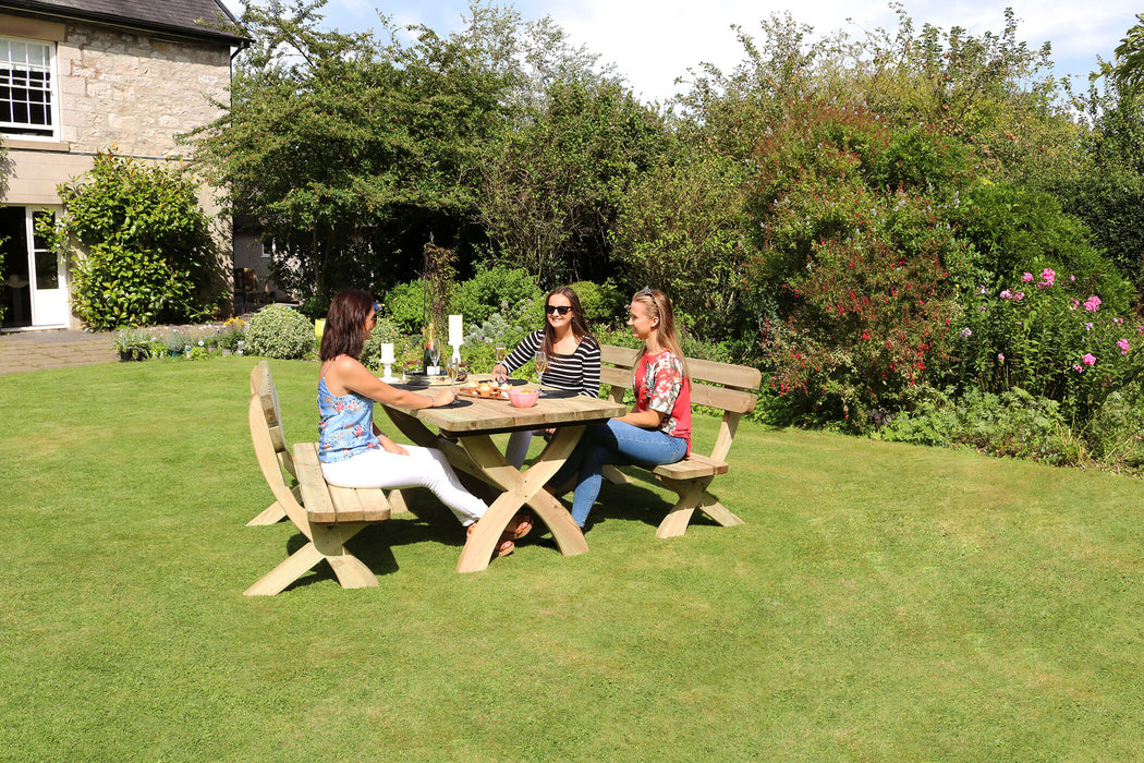 Harriet Table & 2 Bench Set