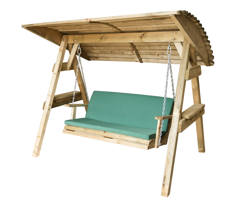 Seat Pad for 2 Seater swing in Green