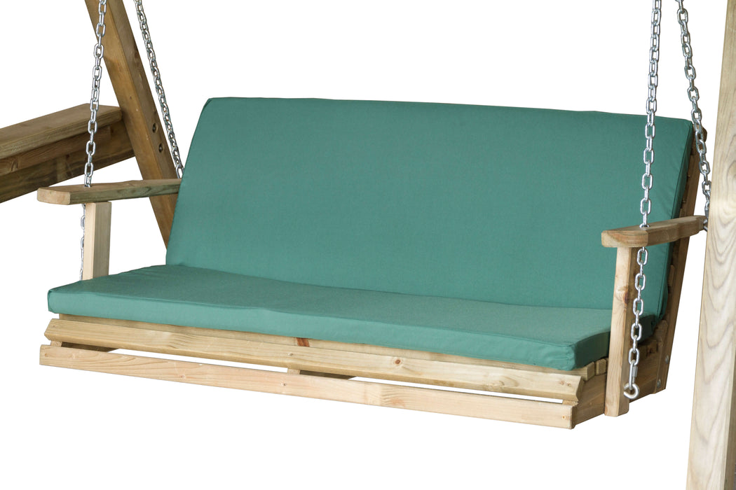 Seat Pad for 2 Seater swing in Green