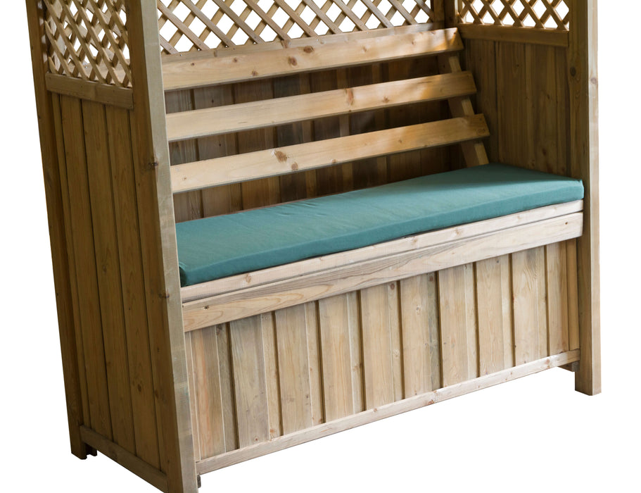Seat Pad for Standard Arbour in Green