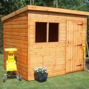 Tongue and Groove Pent Shed