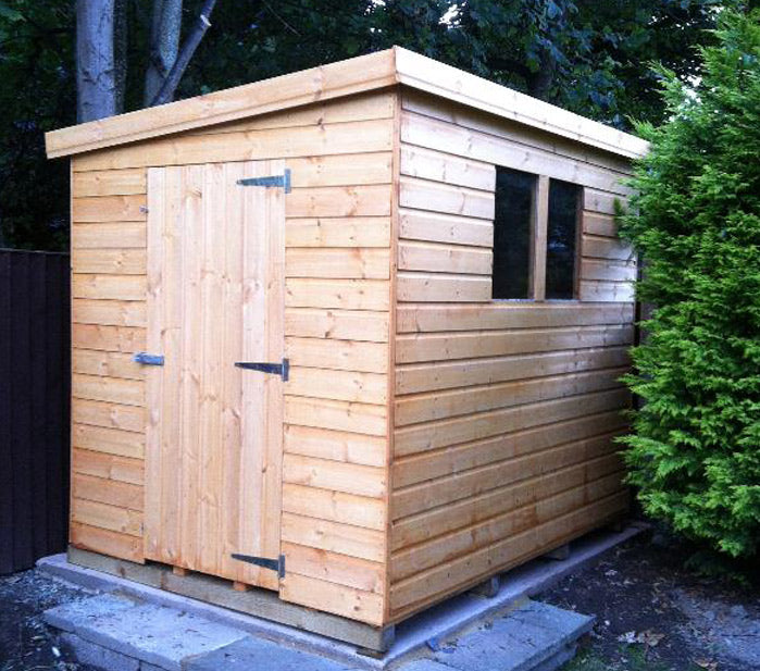 Tongue and Groove Pent Shed