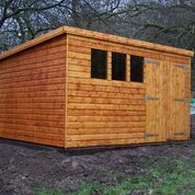 Tongue and Groove Pent Shed