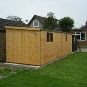 Tongue and Groove Pent Shed