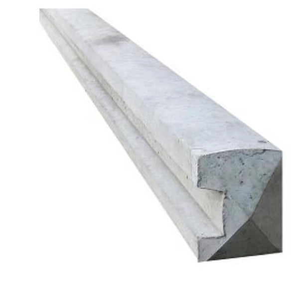 Concrete Fencing Slotted Post (End)