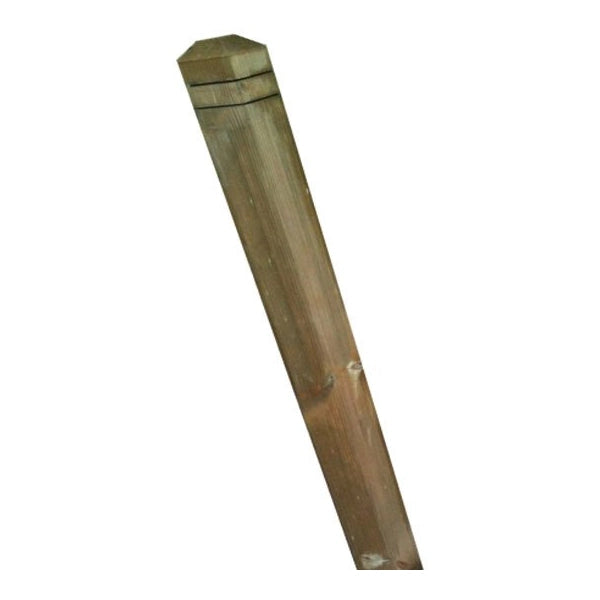 Square Decking Newel Post (1.2m)